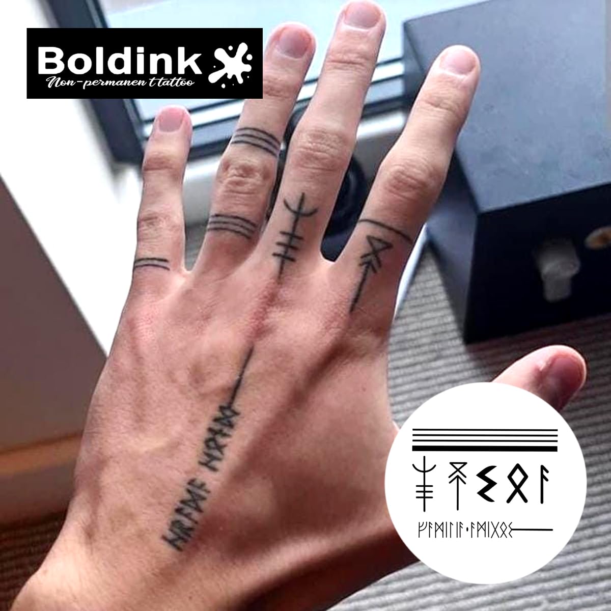 Boldink tattoo application sponge included for quick, clean application