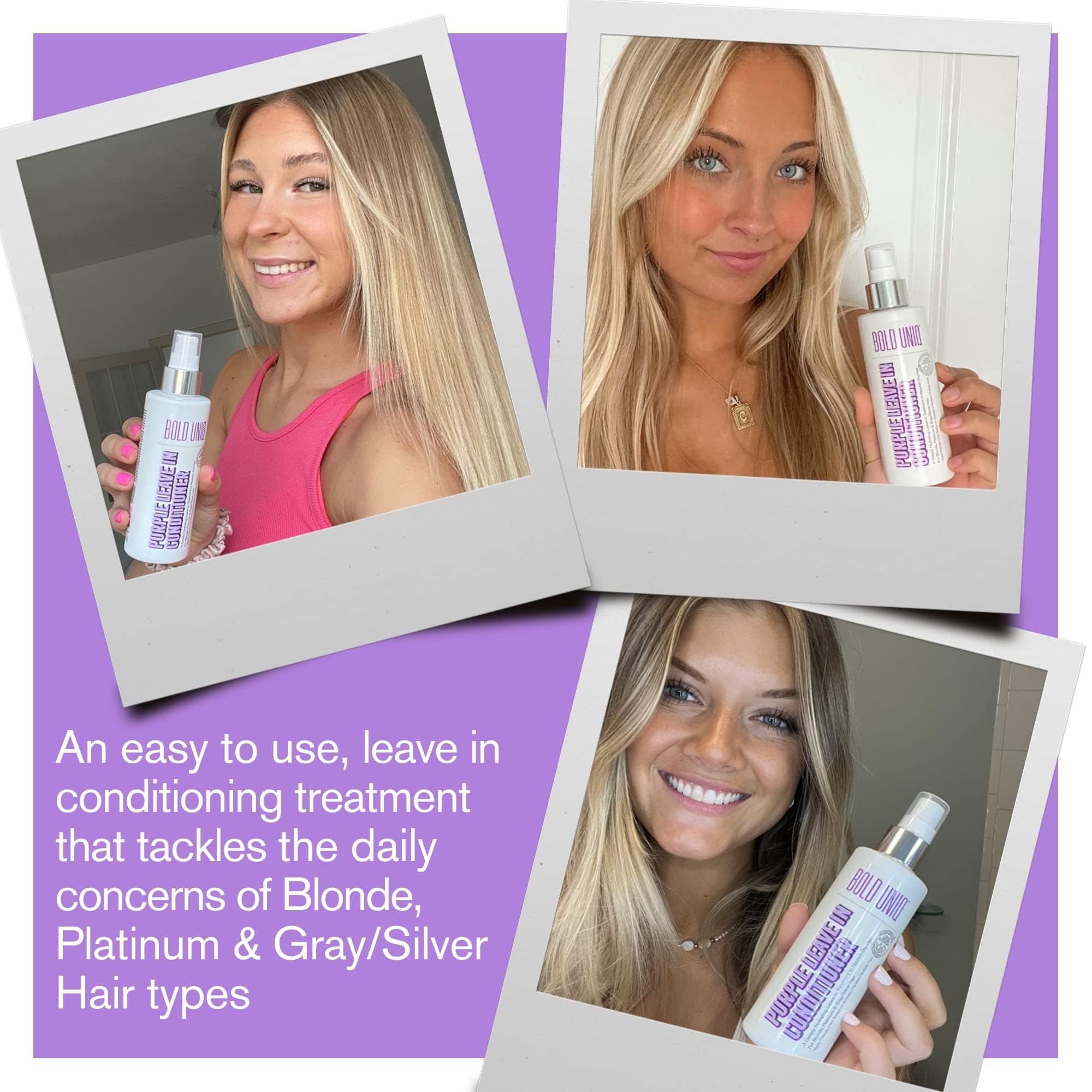 Bold Uniq detangling action easing tangle-prone lengths for smoother styling.