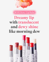 BOM cosmetics lip balm packaging highlights portable lip care on the go