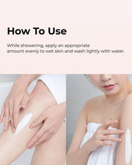 BOM Light On In-Shower lightweight non-greasy finish for daily glow.
