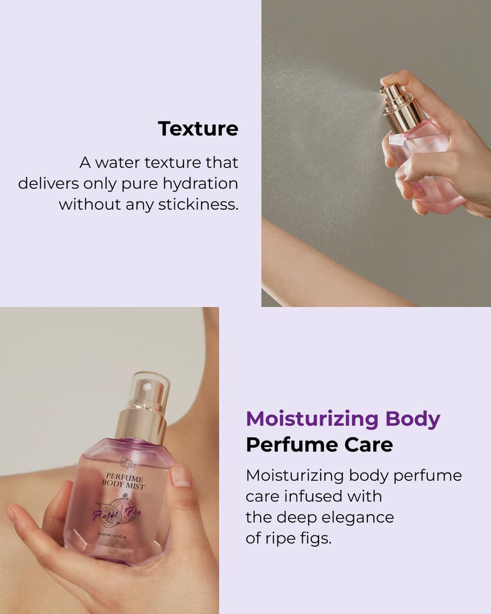 BOM Petit Fig fragrance note vanilla jasmine mandarin for subtle scent