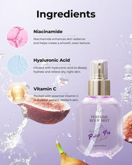 BOM Petit Fig mist dispersion highlights ultra-fine texture for light fragrance