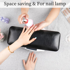 BOMOQING compact nail arm rest ideal for home or salon use