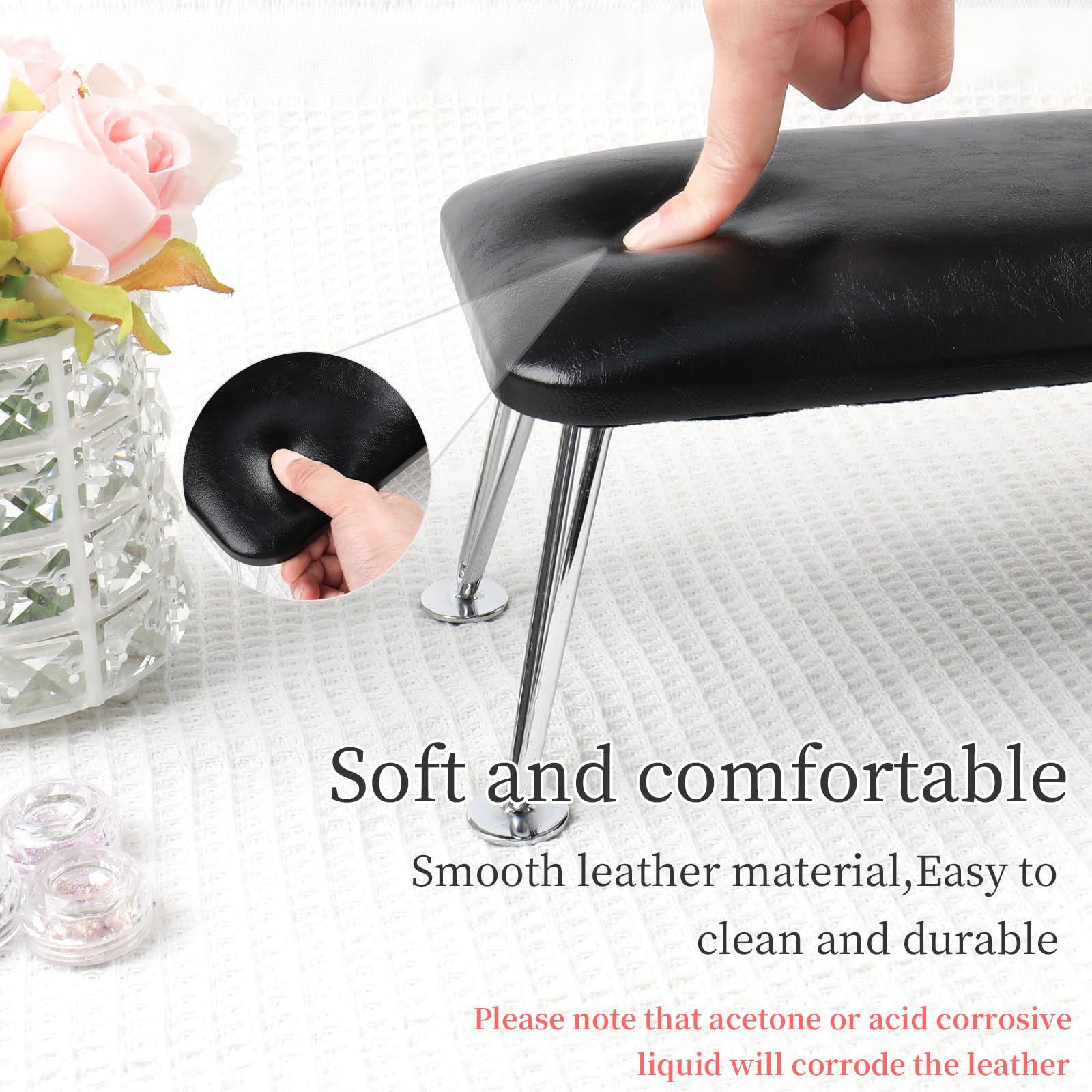 BOMOQING ergonomic hand holder with screw-in setup for easy assembly