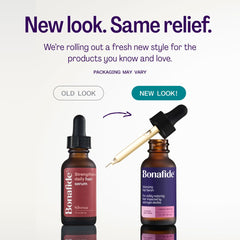 Bonafide Silvessa serum drops application demonstrates easy daily use.