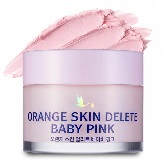 bonamedusa Orange Skin Delete Primer application demonstrates smooth texture for flawless prep.