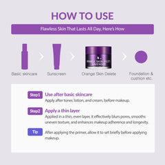 Bonamedusa compact 10 g primer ideal for travel touch-ups.