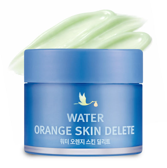 bonamedusa Water Orange Skin Delete primer packaging highlights a lightweight, pore-minimizing base.