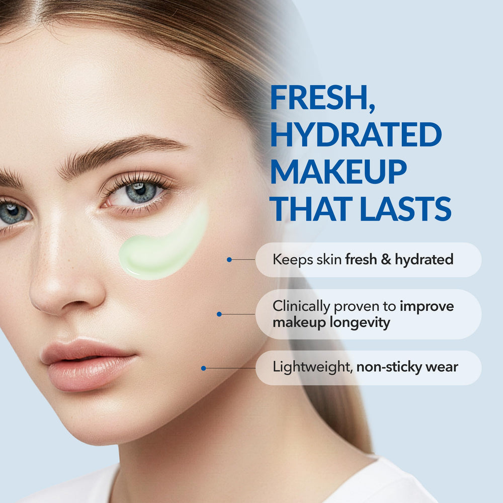 bonamedusa Water Orange Skin Delete quick blend on wrist shows lightweight, invisible finish.