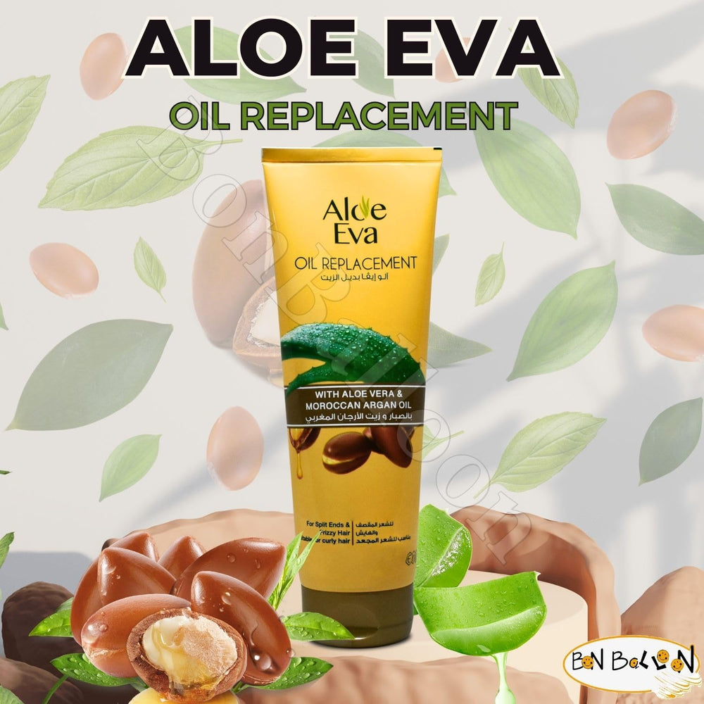 Bonballoon Aloe Eva Oil demonstrates added shine and healthy-looking hair.