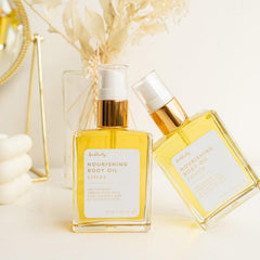 Bonblissity Nourishing Body Oils citrus fragrance provides refreshing scent