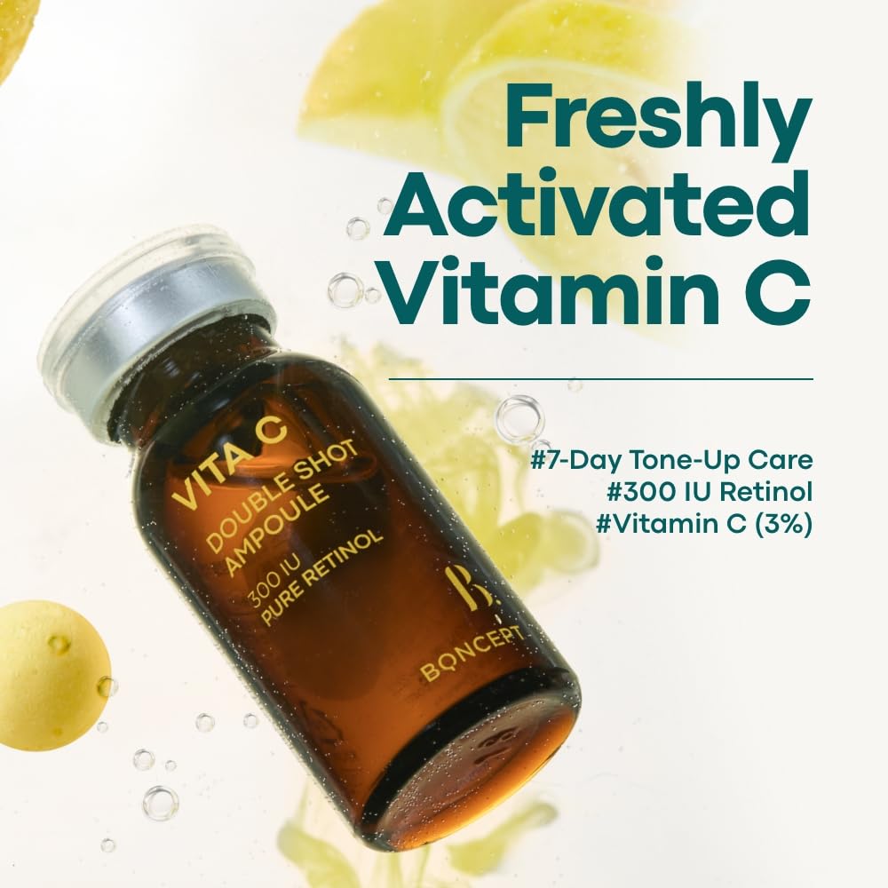 BONCEPT Vita C capsules close-up emphasize freeze-dried freshness