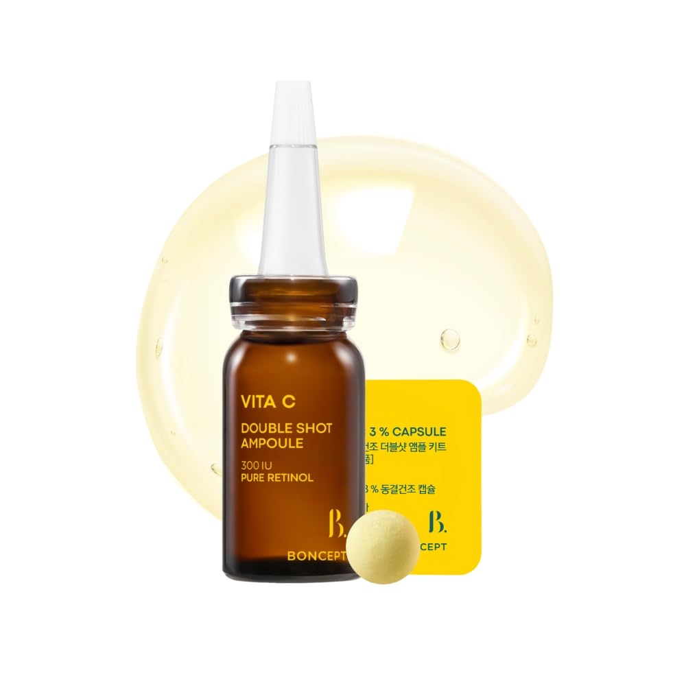 BONCEPT Vita C Capsule Kit packaging and bottle highlight branding and fresh potency