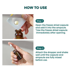 BONCEPT Vita C serum on skin yields bright even looking glow