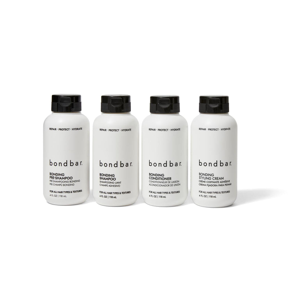 Bondbar Bonding Essential Kit styling cream bottle for smooth finish and definition.