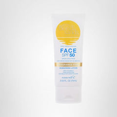 Bondi Sands fragrance-free sunscreen swatch on arm highlighting hydration and protection.