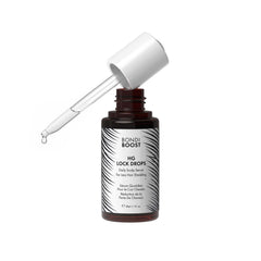 BondiBoost HG Lock Drops bottle close-up for daily scalp care