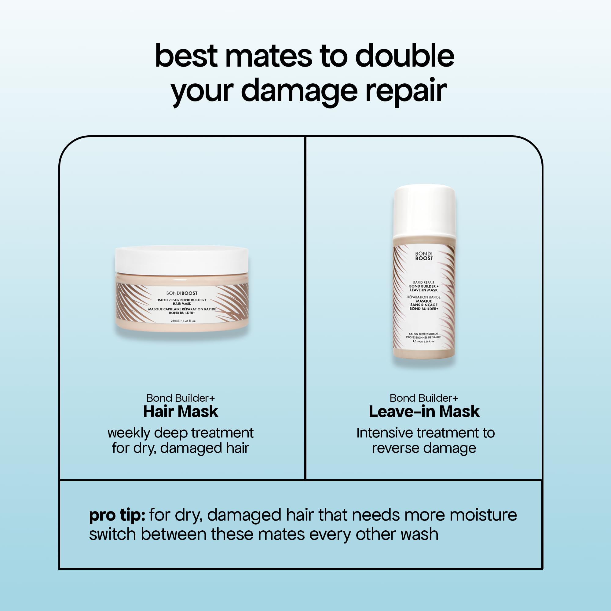BONDIBOOST creamy texture delivering rich moisture and detangling