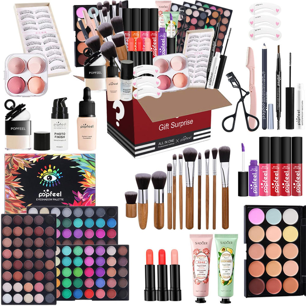 BONNIE CHOICE all-in-one kit bag with portable essentials for daily makeup use
