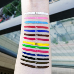BONNIE CHOICE color swatches show rich pigments across 14 shades