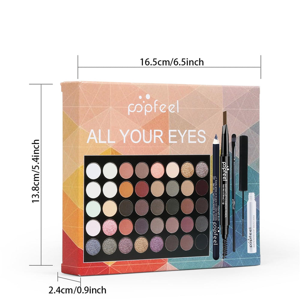 BONNIE CHOICE Eye Makeup Kit swatches showing rich pigment options
