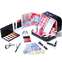 Bonnie Choice makeup brush set includes essentials for professional results.
