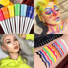 BONNIE CHOICE waterproof fluorescent eyeliner for long-lasting party looks