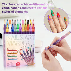 BONTOP markers used on paper and phone cases for crafts