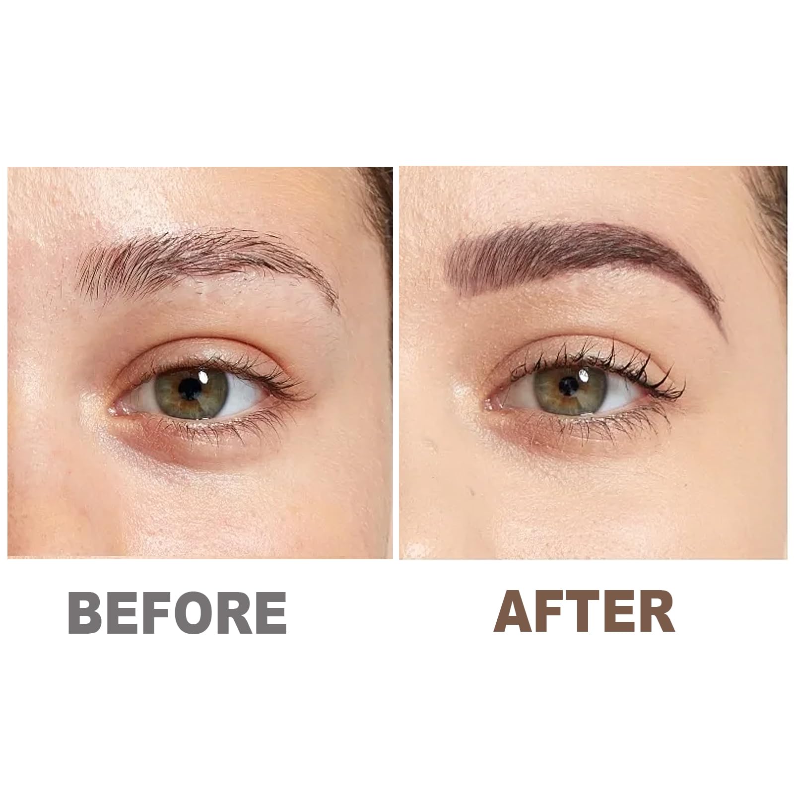Boobeen blonde shade swatch for soft, natural brows
