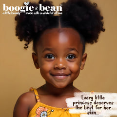 Boogie and Bean Castor Oil texture close-up showing thick emollient oil for skin and hair