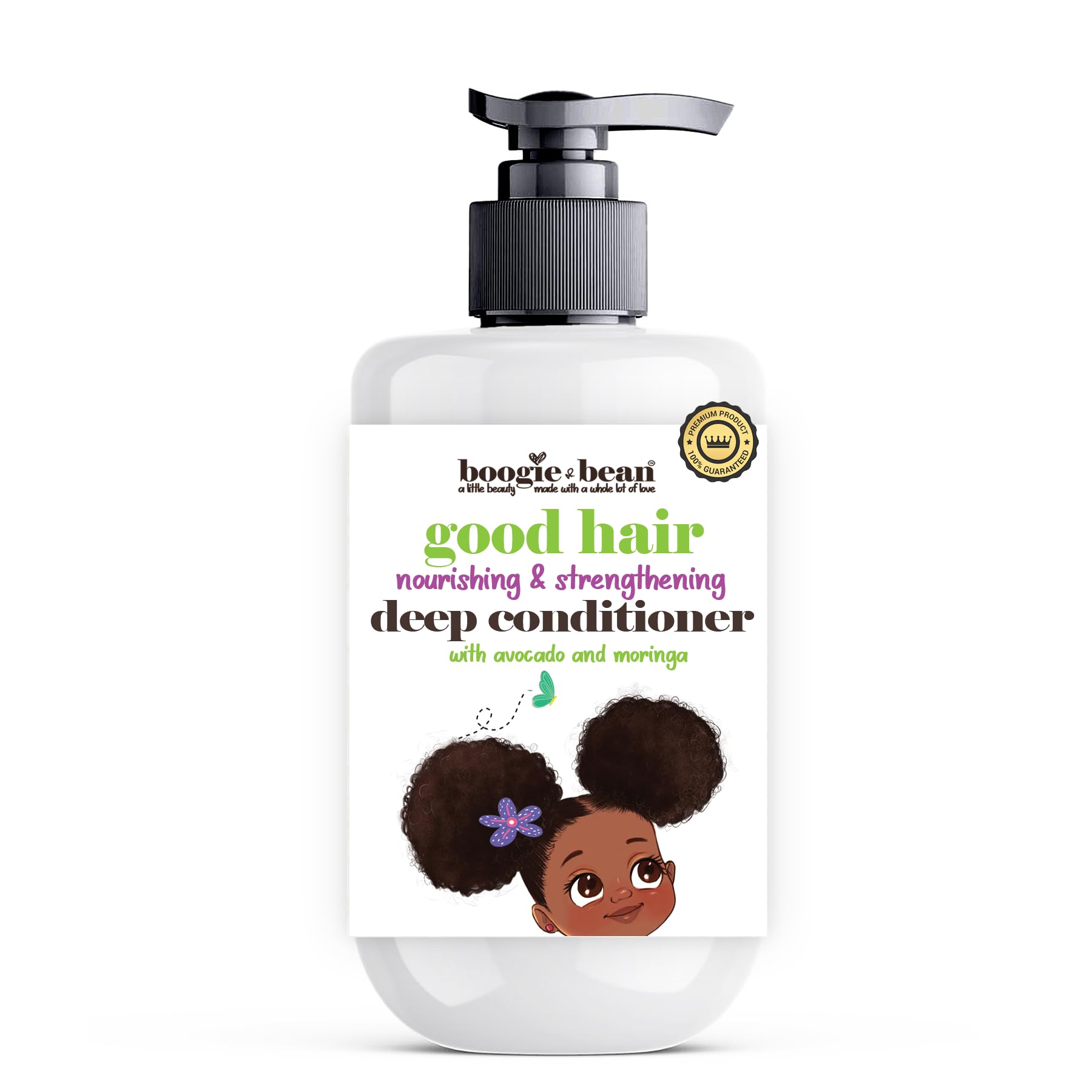 Boogie and Bean Coco Curls Kids Conditioner being applied during bath time