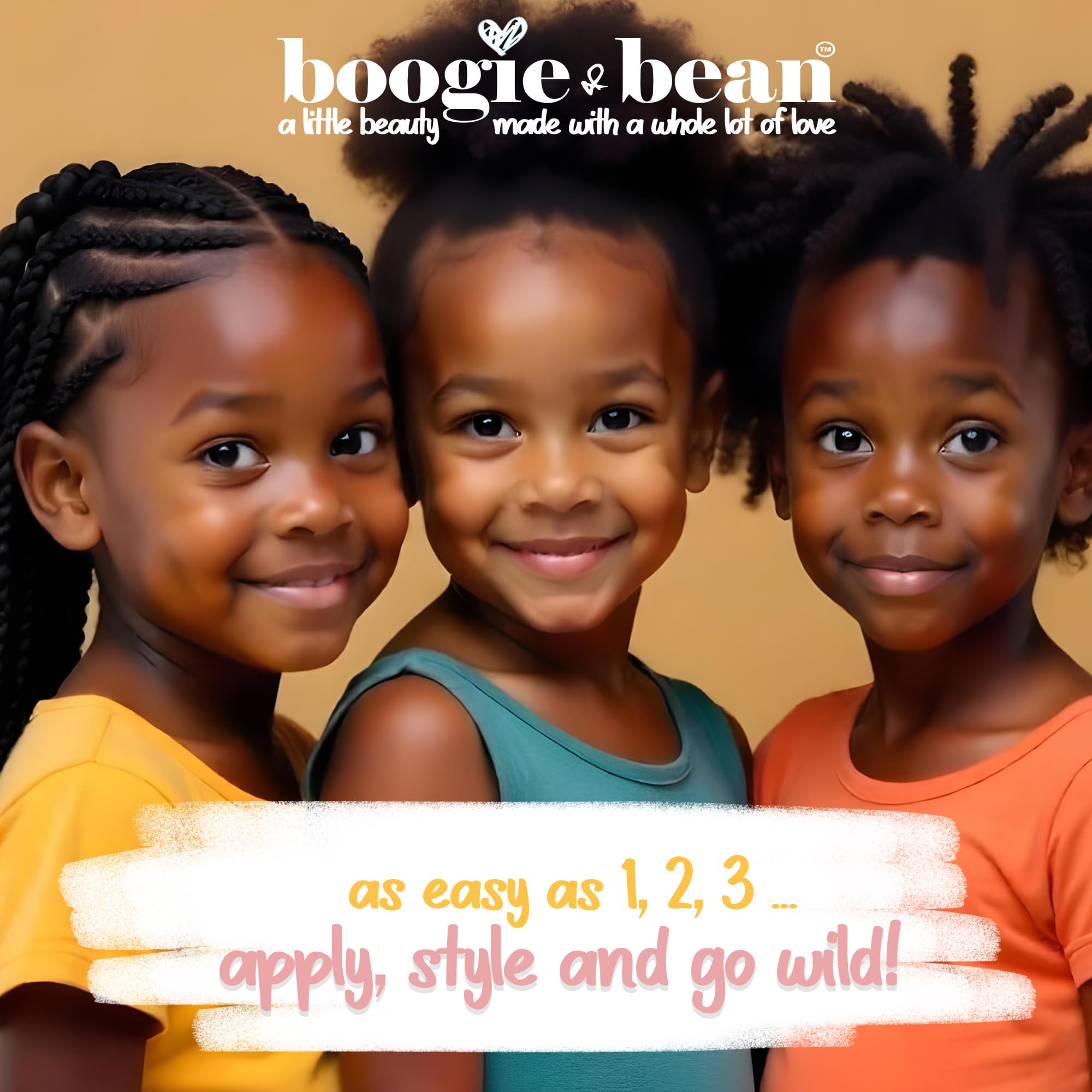 Boogie and Bean label highlights plant-derived ingredients and free from parabens