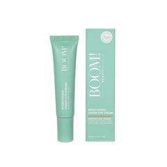 Boom Awaken retail display conveys refreshing, spa-like under-eye care.