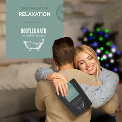 Bootleg Bath aroma lasts during shower for relaxation and focus