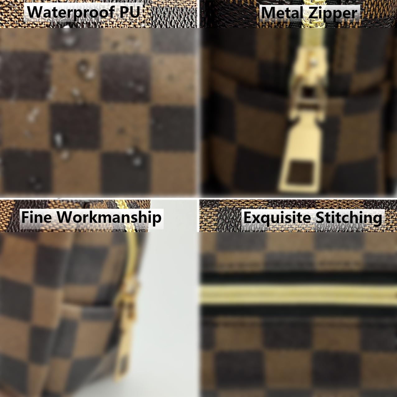 Bopomofo retro checkered design suits many outfits and occasions.