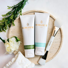 Borghese Advanced Fango Delicato Mud Mask in a porcelain bowl evokes a luxurious ritual.