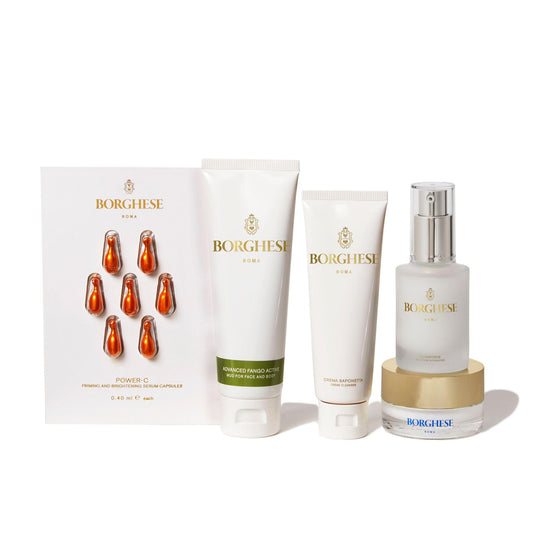 Borghese cleanser foaming pump bottle for daily morning and evening cleansing.