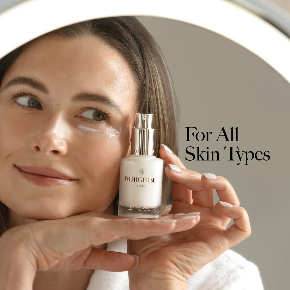 Borghese Eye Lift texture swirl conveys lightweight, non-greasy feel.