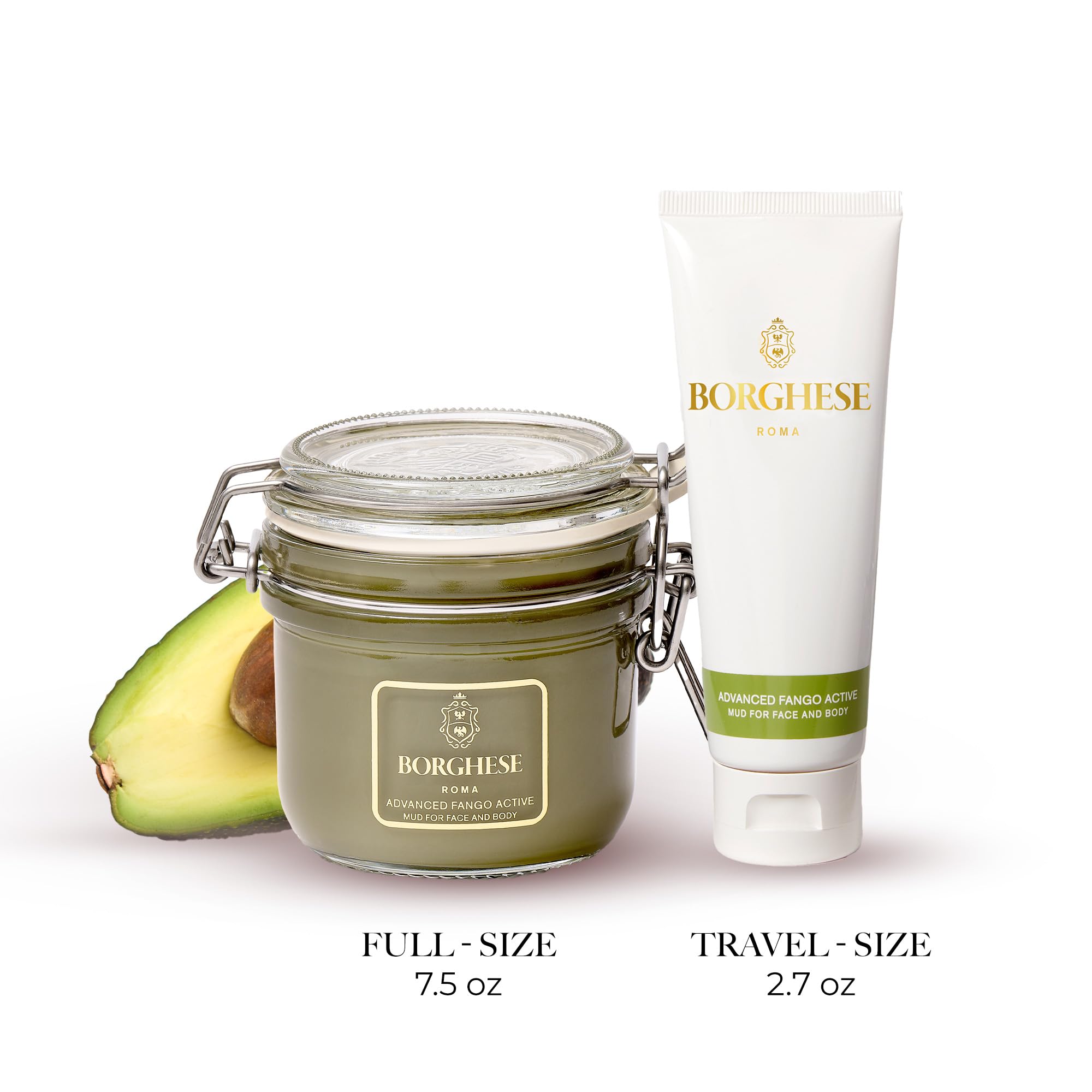 Borghese mask supports routine for normal to oily skin balance.