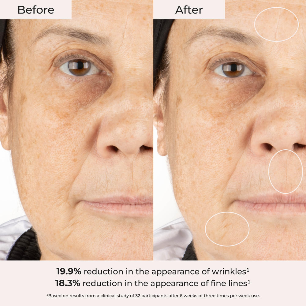Borghese Mask application spatula dispensing cream for a clean nightly routine.