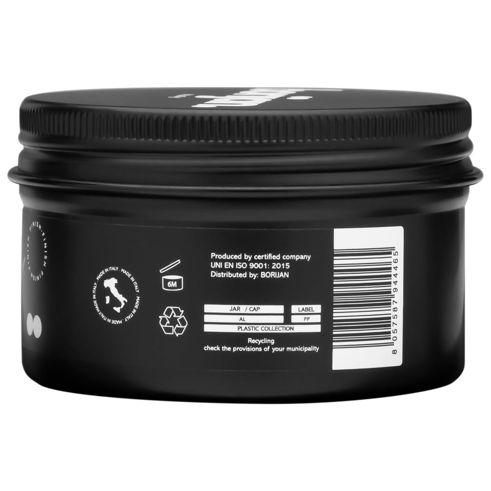 Borijan Form Pomade Italian craft label highlights quality and fragrance