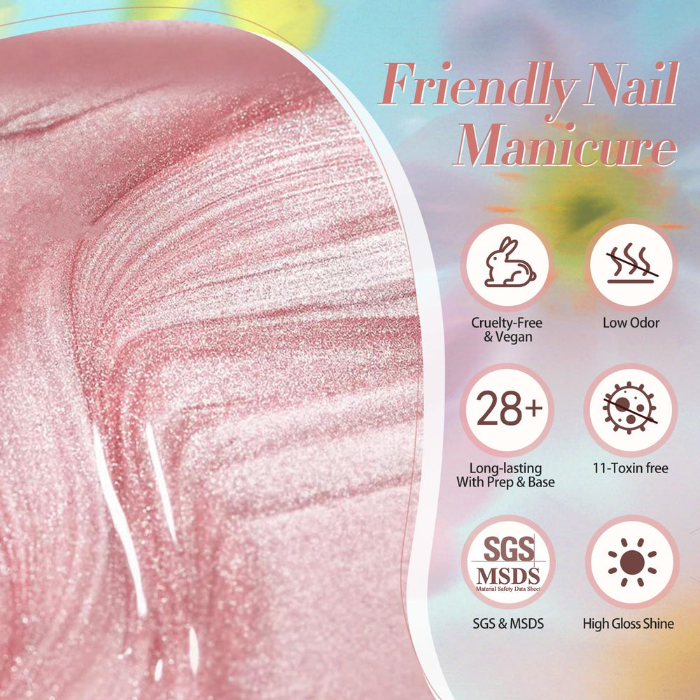 Born Pretty Base and Top Coat prep shown for smooth application