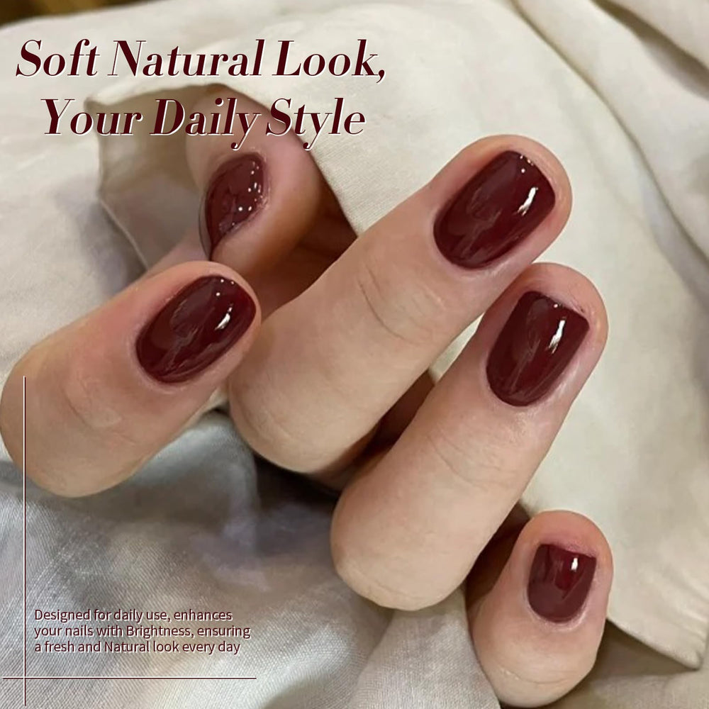 Born Pretty Brown Chocolate nail polish set is shown for coordinated seasonal looks.