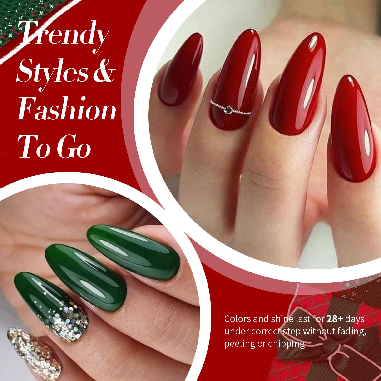 Born Pretty brush stroke swatch on nail showing smooth even application