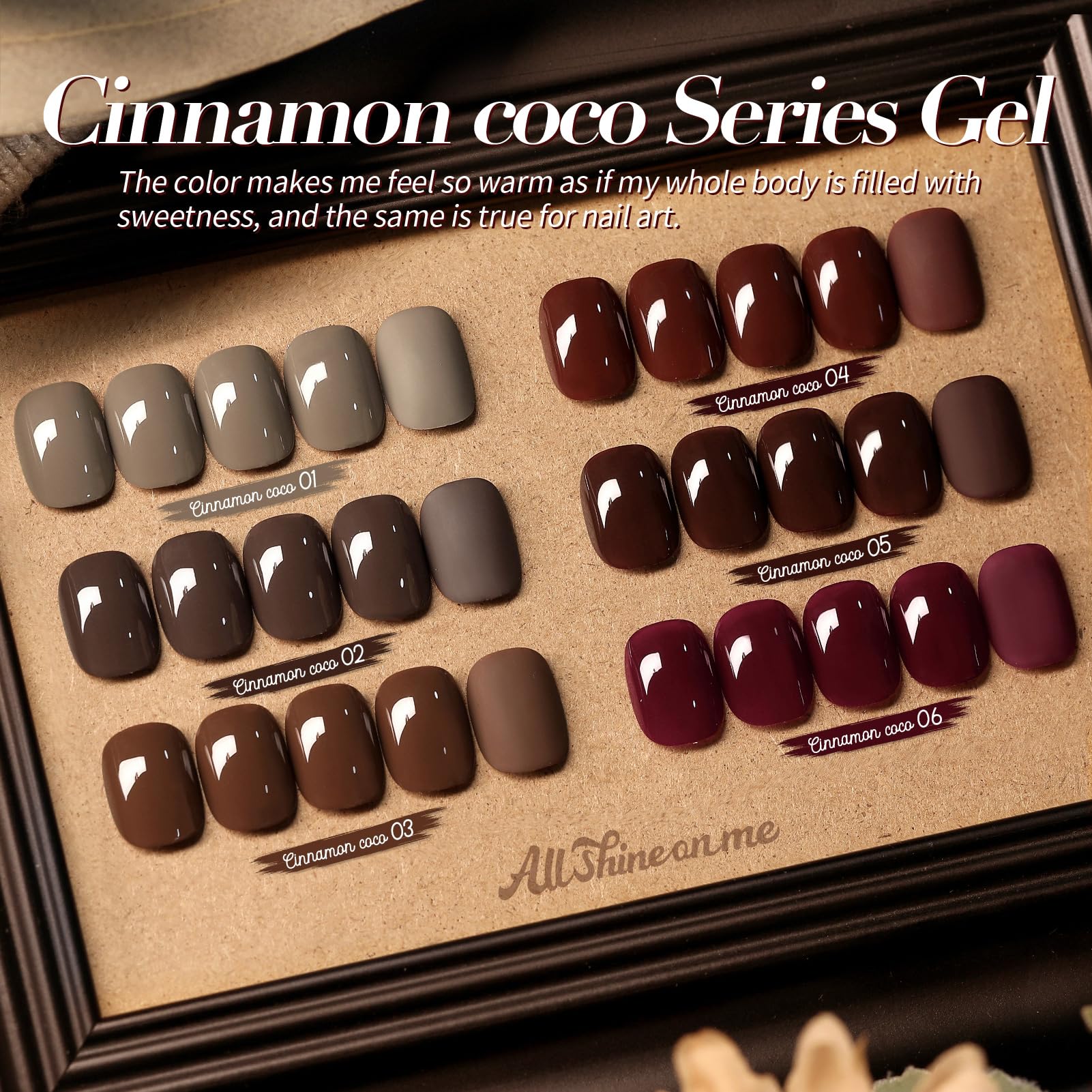This Born Pretty Caramel Brown gel polish bottle showcases a warm, versatile shade.