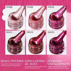 Born Pretty Cat Magnetic Eye Gel Polish Glitter – sparkling magnetized finish for unique nail art
