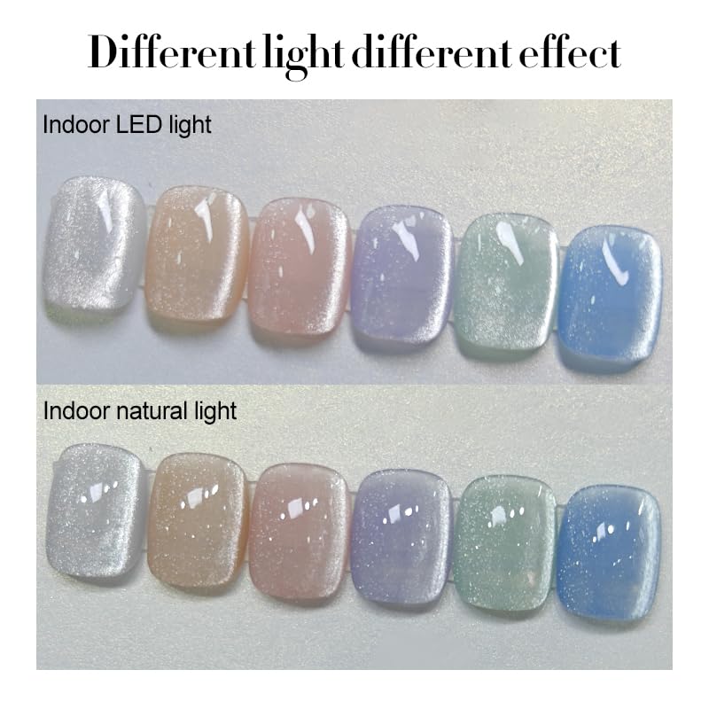 Born Pretty nude magnetic gel polish for natural nails