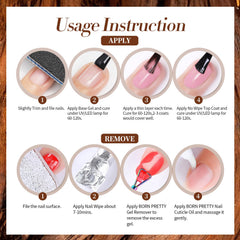 Born Pretty Cat Magnetic Eye gel polish on nails with glossy magnetic finish.
