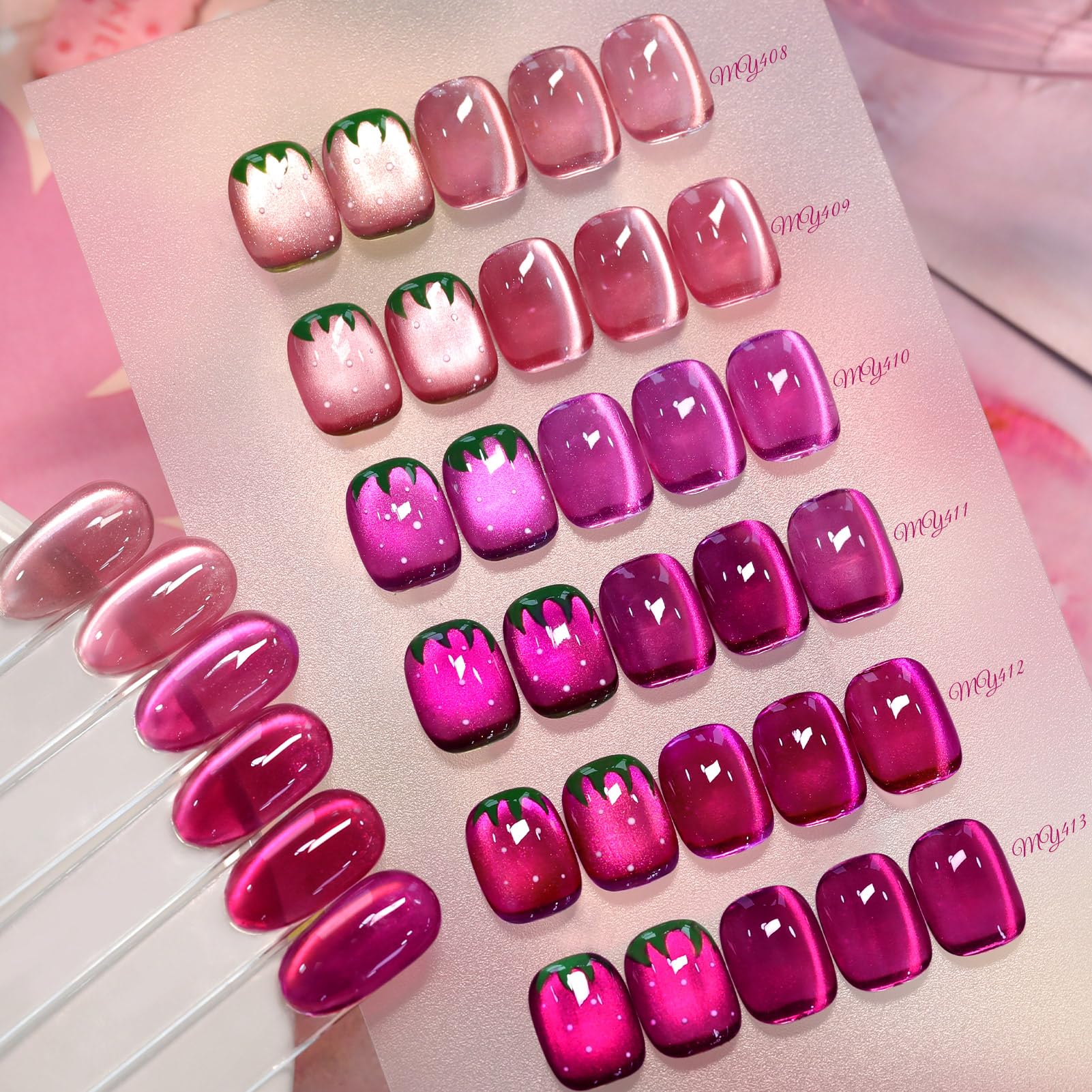 Born Pretty Cat Magnetic Eye Gel Polish Purple – long-lasting color for at-home manicure