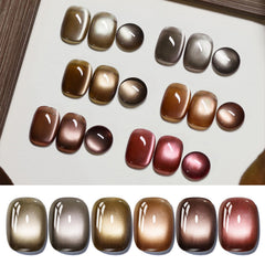Born Pretty cat magnetic eye gel nail polish bottle with shimmering finish for chic nails.